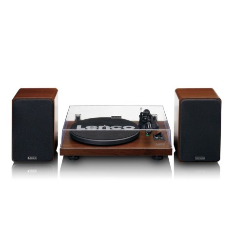 Lenco LS-600WA piatto audio Giradischi con trasmissione a cinghia Nero, Legno Manuale