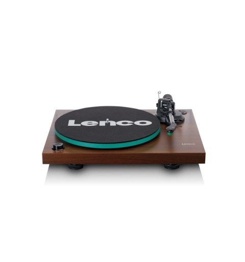 Lenco LBT-225WA Plattenspieler Audio-Plattenspieler mit Riemenantrieb Braun Manuell