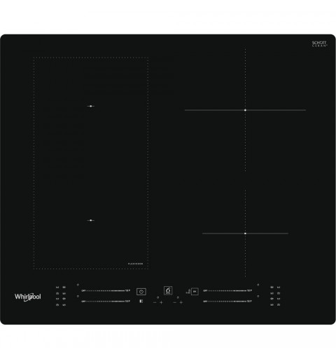 Whirlpool WL S7960 NE Kochfeld Schwarz Integriert 60 cm Zonen-Induktionskochfeld 4 Zone(n)