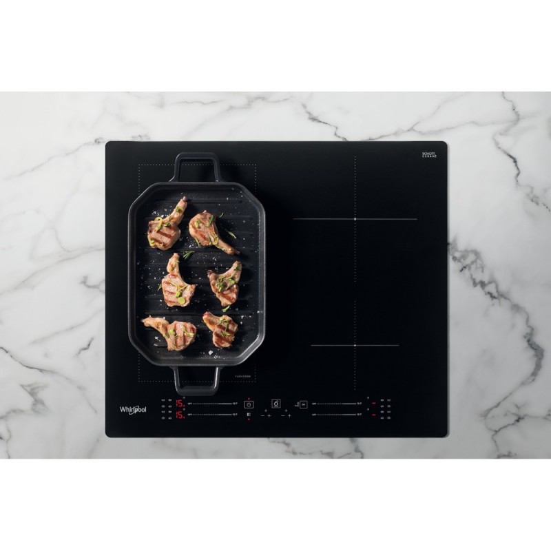 Whirlpool WL S7960 NE hobs Negro Integrado 60 cm Con placa de inducción 4 zona(s)