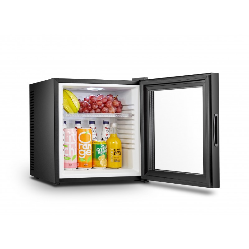 MELCHIONI FAMILY 118700242 Minifrigo Frigo Tavolo 24Lt CE.E ICEBERG GLASS 24, Porta in Vetro