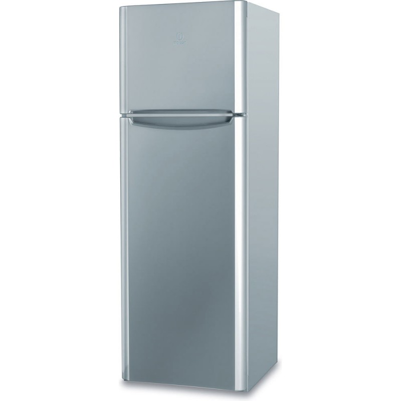 INDESIT TIAA12VSI1 Frigorifero Doppia Porta Silver 318Lt Classe F VENTILATO 4RIP.VETRO