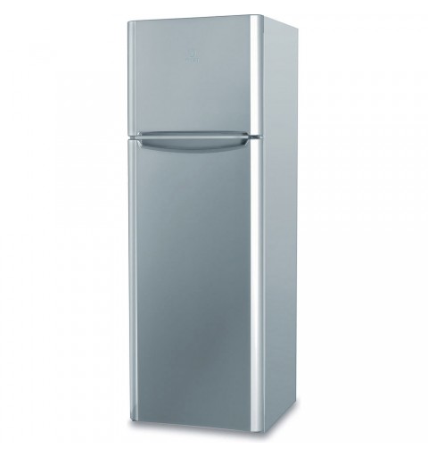 INDESIT TIAA12VSI1 Frigorifero Doppia Porta Silver 318Lt Classe F VENTILATO 4RIP.VETRO