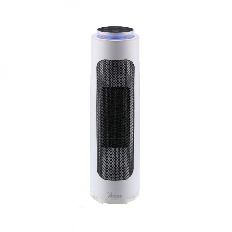 Ardes AR4P19 stufetta elettrica Interno Nero, Bianco 2000 W Riscaldatore ambiente elettrico con ventilatore