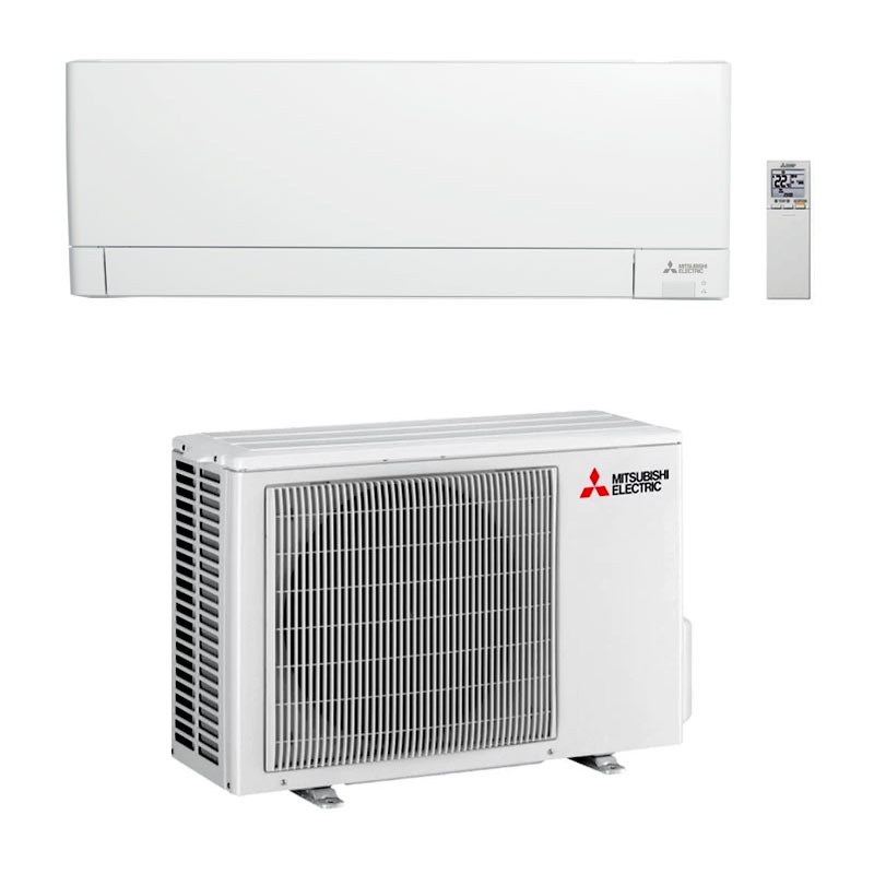 MITSUBISHI MSZ-AY25VGKP KIT MSZ-AY25VGKP + MUZ-AY25VG Climatizzatore Condizionatore 9000btu 2.5KW Inverter A+++ R32 WIFI Smart