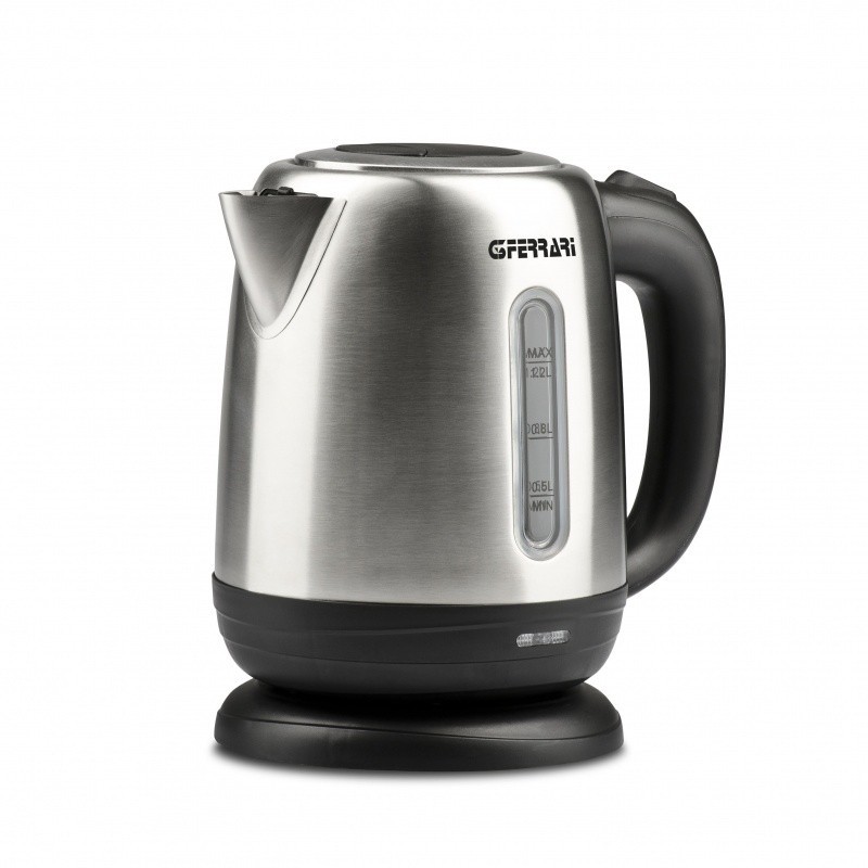 G3 Ferrari Idra electric kettle 1.2 L 1630 W Black, Stainless steel