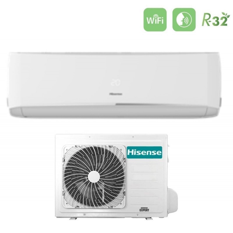 Hisense halo 9 wifi Climatizzatore Condizionatore 9000btu Kit CBYR0903G + CBYR0903W Inverter R32 Classe A++/A+