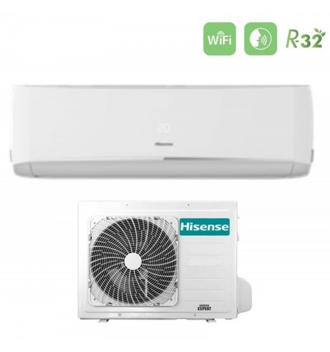 Hisense halo 9 wifi Climatizzatore Condizionatore 9000btu Kit CBYR0903G + CBYR0903W Inverter R32 Classe A++/A+