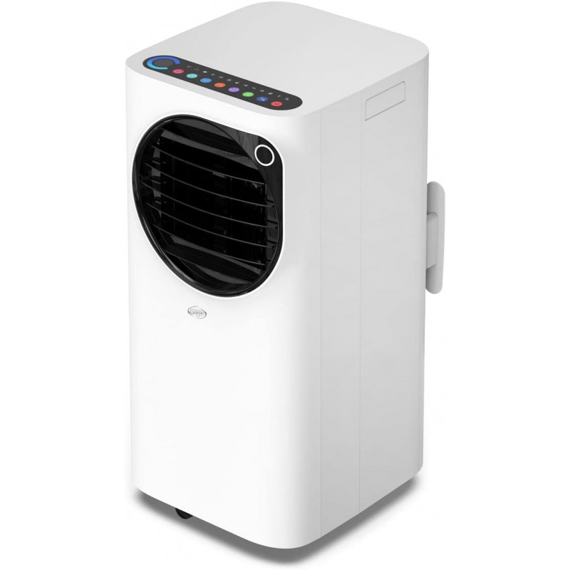 Argo Einar Plus Climatizzatore Portatile 13000 BTU/h con pompa di calore, WIFI integrato e anello LED multicolor