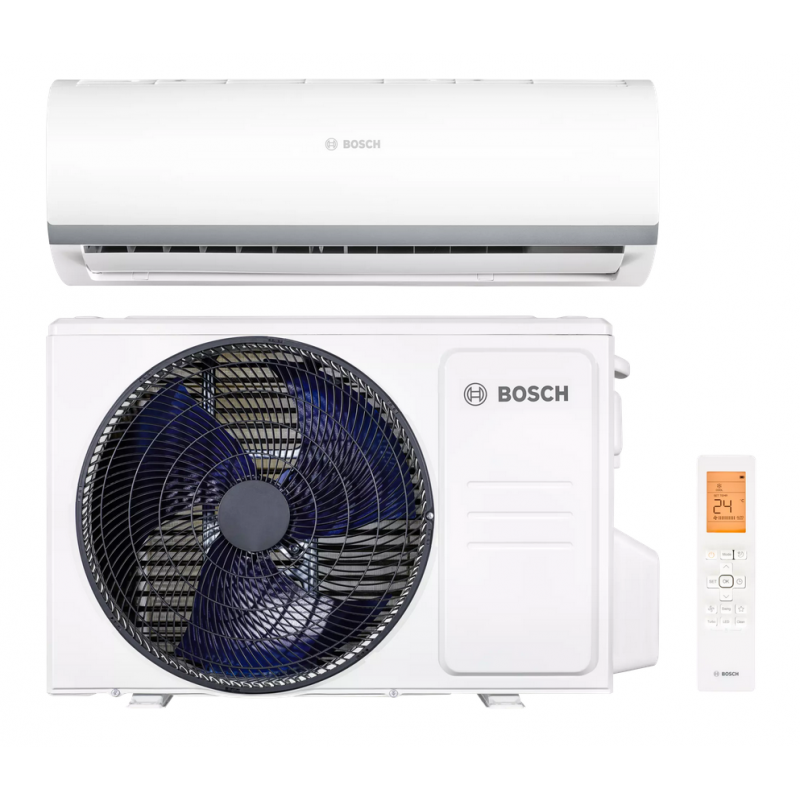 BOSCH Climate 2000 CL2000-Set 26 WE Climatizzatore Condizionatore 9000btu 2.6KW Inverter A++/A+ R32