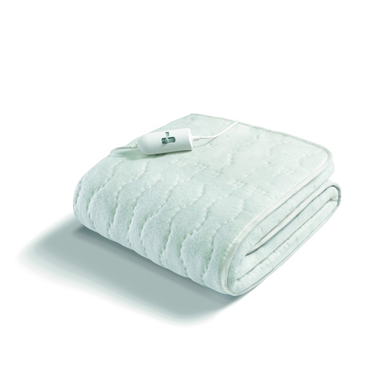 Imetec 16803 couverture et coussin chauffant Couverture chauffante 55 W Blanc Tissu