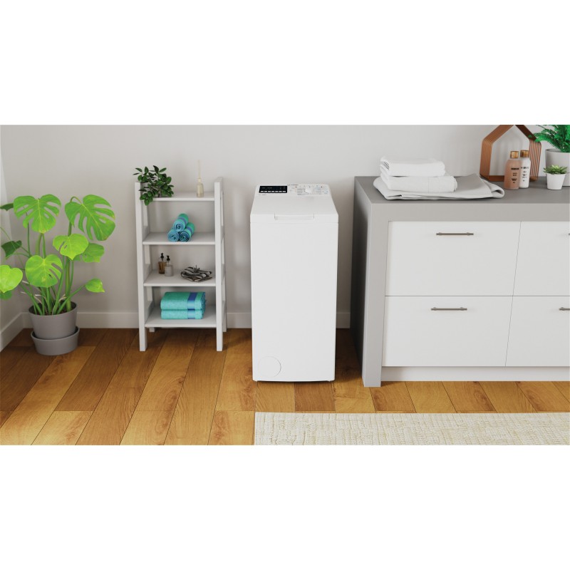 Indesit BTW B7231P IT machine à laver Charge par dessus 7 kg 1200 tr min Blanc