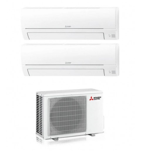 Mitsubishi MXZ 2 HA 40 DW / 18DUAL Climatizzatore Condizionatore Kit dual 09+09btu dw smart r32