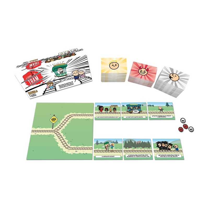 Asmodee Il Trauma del Tram Party card game