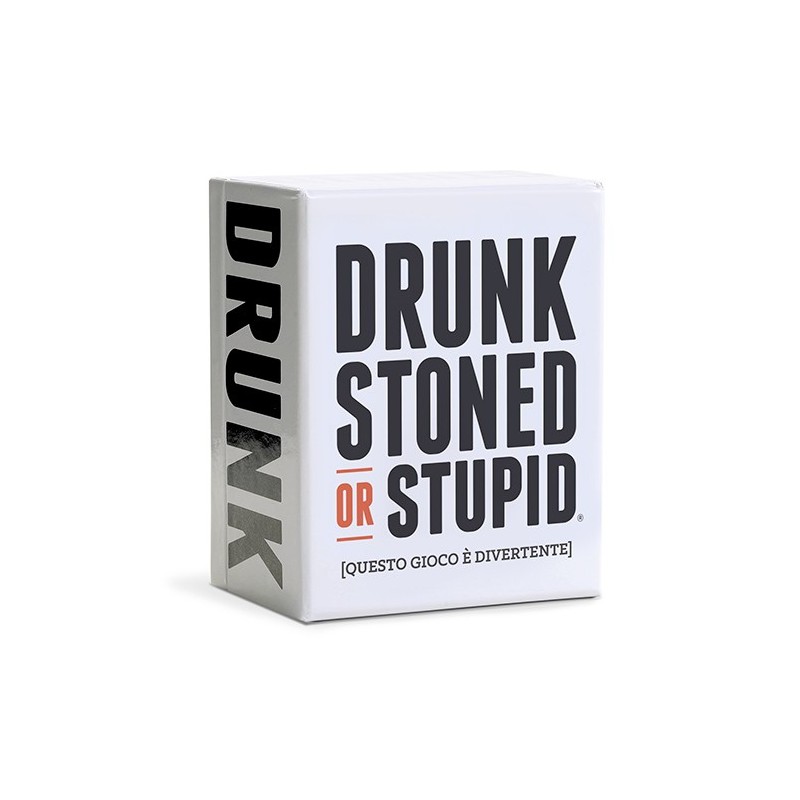 Asmodee Drunk Stoned or Stupid Juego de cartas de fiesta