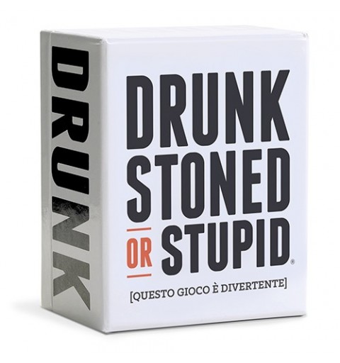 Asmodee Drunk Stoned or Stupid Juego de cartas de fiesta