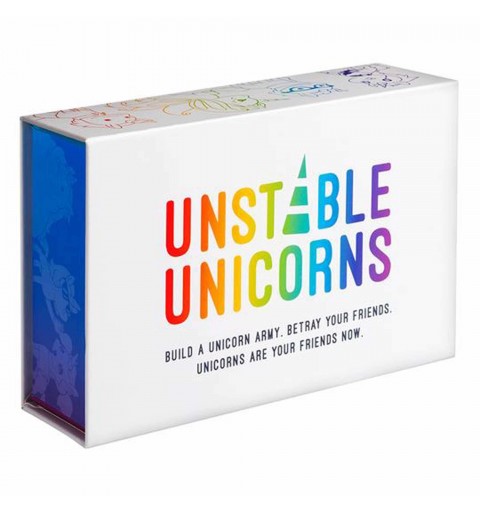 Asmodee Unstable Unicorns Carta da gioco Festa