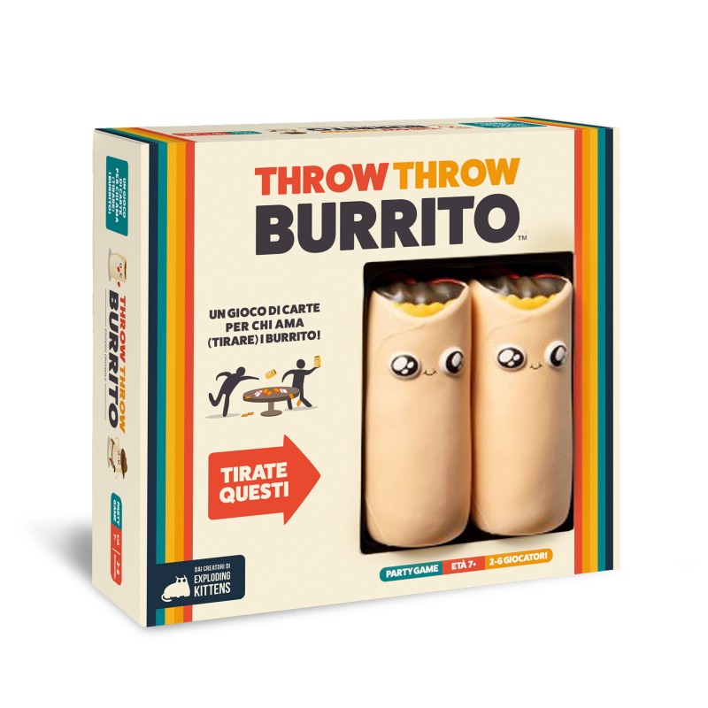 Asmodee Throw Throw Burrito Party card game