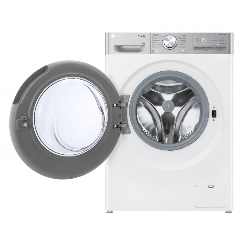 LG F4R9009TPWC Waschmaschine Frontlader 9 kg 1400 RPM Weiß