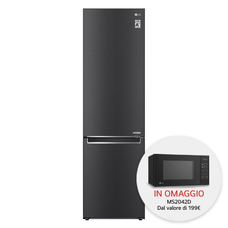 LG GBB92MCB2P.AMCQEUR nevera y congelador Independiente 384 L A Negro
