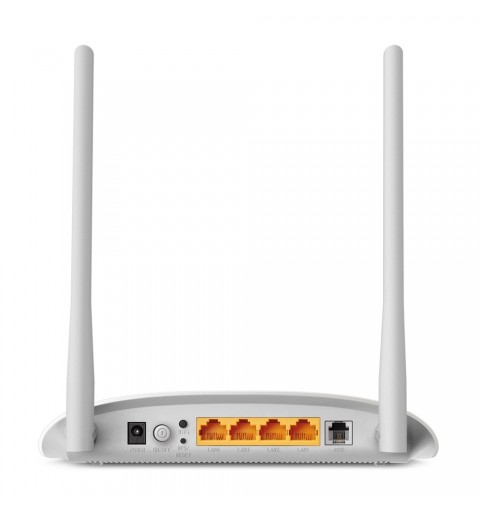 TP-Link TD-W8961N routeur sans fil Fast Ethernet Monobande (2,4 GHz) Gris, Blanc