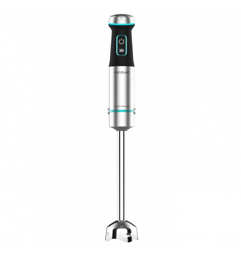 Cecotec Power TitanBlack 1200 XL PerfectCream&Crush Mélangeur par immersion 1200 W Noir, Vert, Acier inoxydable