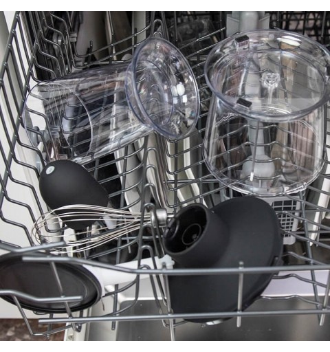 Cecotec 04062 frullatore 0,5 L Frullatore per cottura 1000 W Nero, Stainless steel