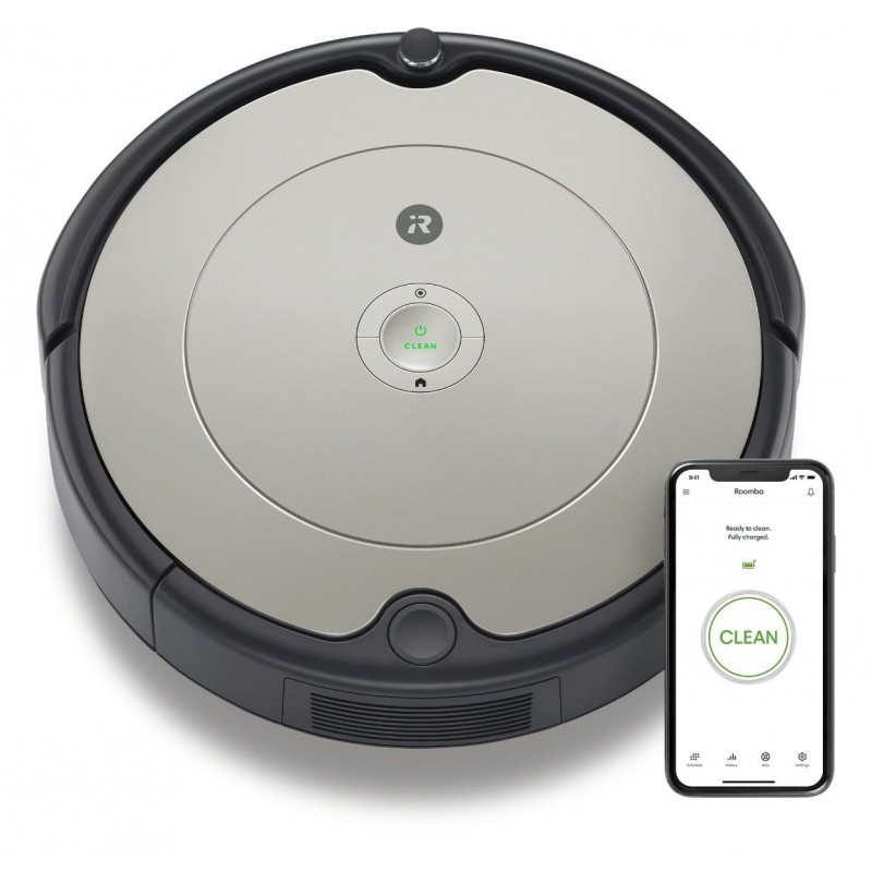 iRobot Roomba 698 robot aspirateur 0,6 L Sans sac Noir, Gris