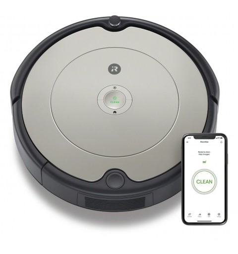 iRobot Roomba 698 aspiradora robotizada 0,6 L Sin bolsa Negro, Gris