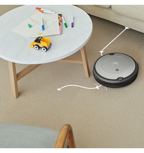 iRobot Roomba 698 aspiradora robotizada 0,6 L Sin bolsa Negro, Gris