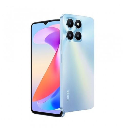 Honor X6a 16,7 cm (6.56") Double SIM Android 13 4G 4 Go 128 Go 5200 mAh Cyan