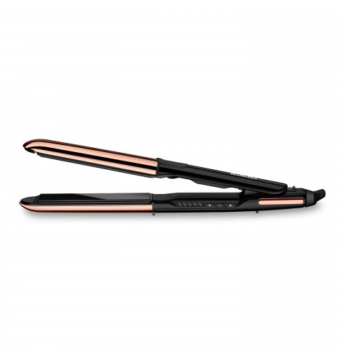 BaByliss Straight & Curl Brilliance Ferro per ricci Caldo Nero, Rosa 3 m