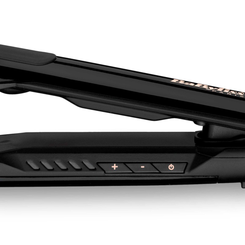 BaByliss Straight & Curl Brilliance Ferro per ricci Caldo Nero, Rosa 3 m