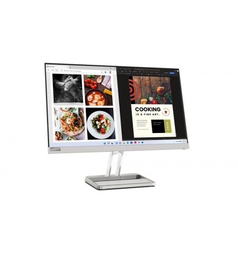Lenovo L24i-40 écran plat de PC 60,5 cm (23.8") 1920 x 1080 pixels Full HD LCD Gris