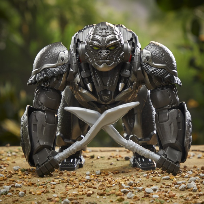 Transformers Il Risveglio, giocattolo animatronico Command & Convert di Optimus Primal