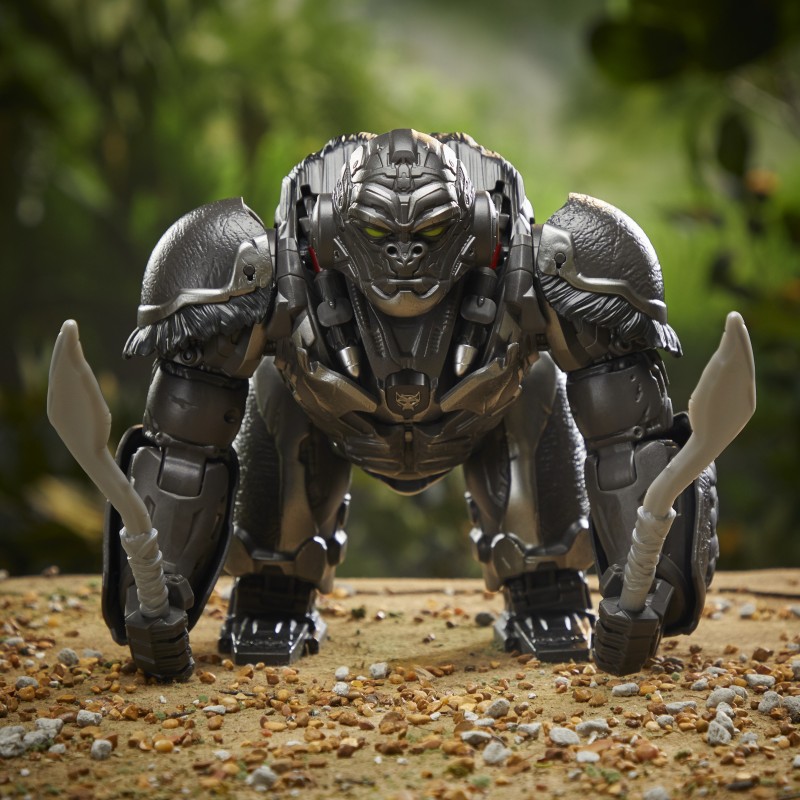 Transformers Rise of the Beasts Command & Convert Animatronic Optimus Primal