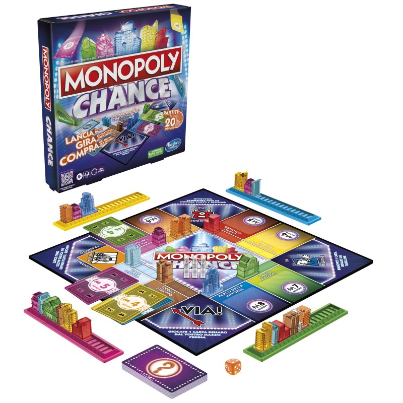 Monopoly F8555 20 min Jeu de société Stratégie