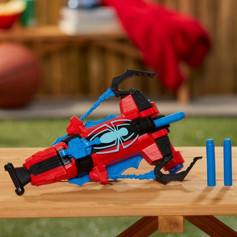 Nerf Marvel Spider-Man Marvel, blaster Strike 'N Splash di Spider-Man, giocattoli di supereroi, soaker di Spider-Man