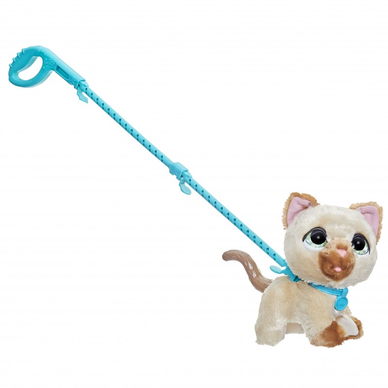 FurReal Walkalots Big Wags Interactive Walking Kitty Toy for Kids, Features Sounds and Reactions, Interactive Pets, Toys for