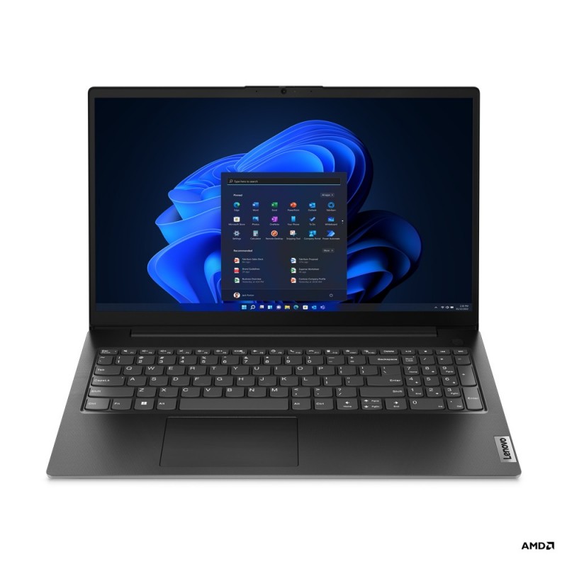 Lenovo V V15 Computer portatile 39,6 cm (15.6") Full HD AMD Athlon Silver 7120U 8 GB LPDDR5-SDRAM 256 GB SSD Wi-Fi 5 (802.11ac)