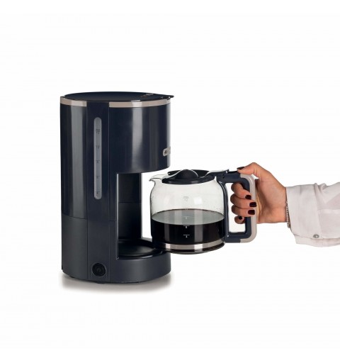 Ariete 1394 Drip Coffee Machine, Macchina per caffè americano, Capacità 12 tazze, Finestra livello acqua, Indicatore luminoso