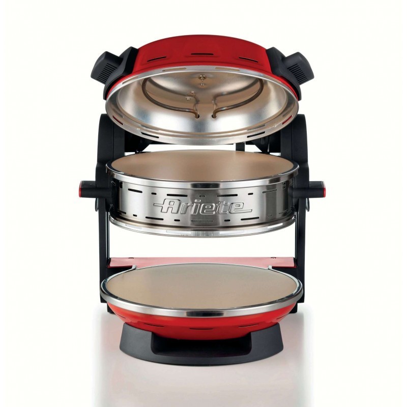 Ariete 0927 00 fabricante de pizza y hornos 2 Pizza(s) 2300 W Rojo