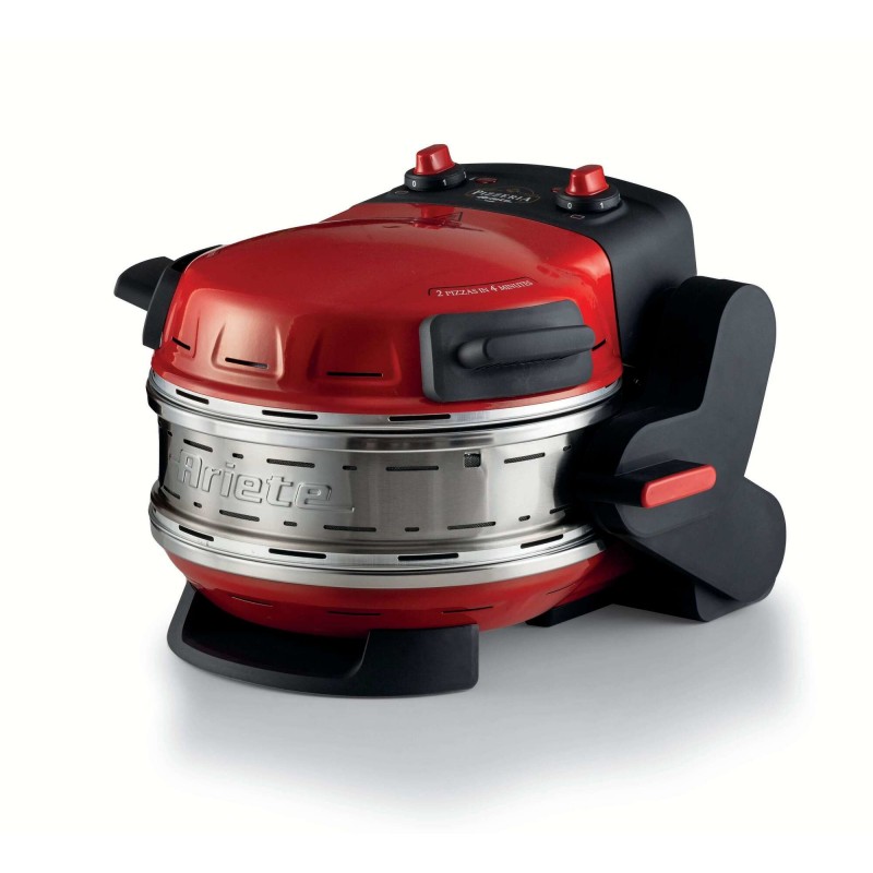 Ariete 0927 00 fabricante de pizza y hornos 2 Pizza(s) 2300 W Rojo