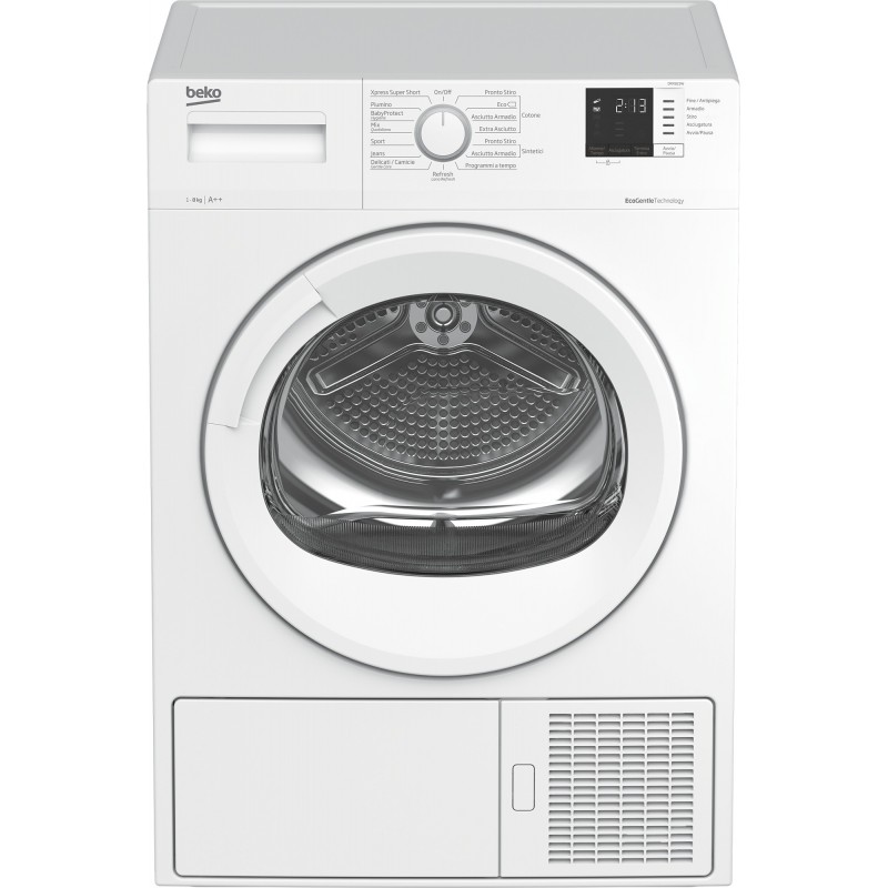 Beko DRX823W secadora Independiente Carga frontal 8 kg A++ Blanco