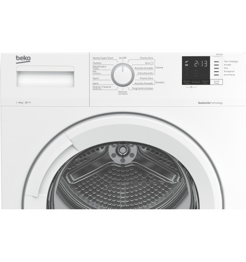 Beko DRX823W asciugatrice Libera installazione Caricamento frontale 8 kg A++ Bianco