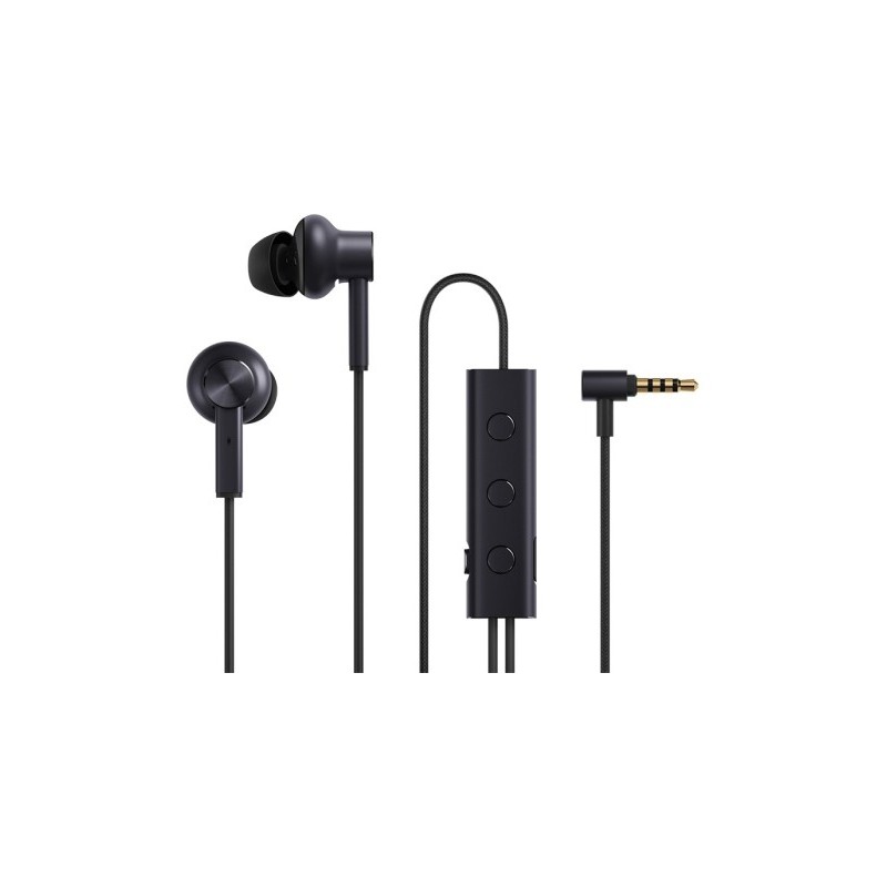 Xiaomi Mi Noise Canceling Earphones Kopfhörer Kabelgebunden im Ohr Anrufe Musik Schwarz