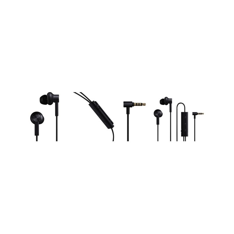 Xiaomi Mi Noise Canceling Earphones Auriculares Alámbrico Dentro de oído Llamadas Música Negro