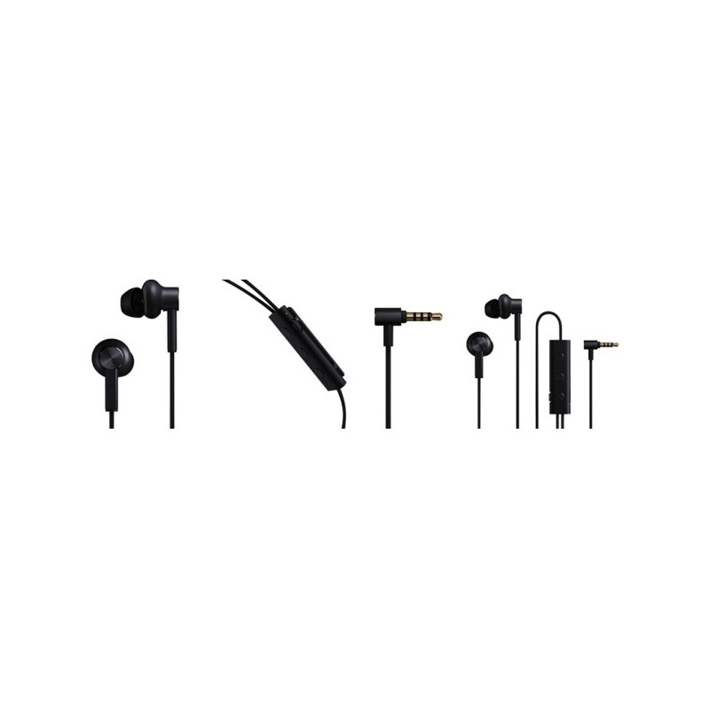 Xiaomi Mi Noise Canceling Earphones Casque Avec fil Ecouteurs Appels Musique Noir