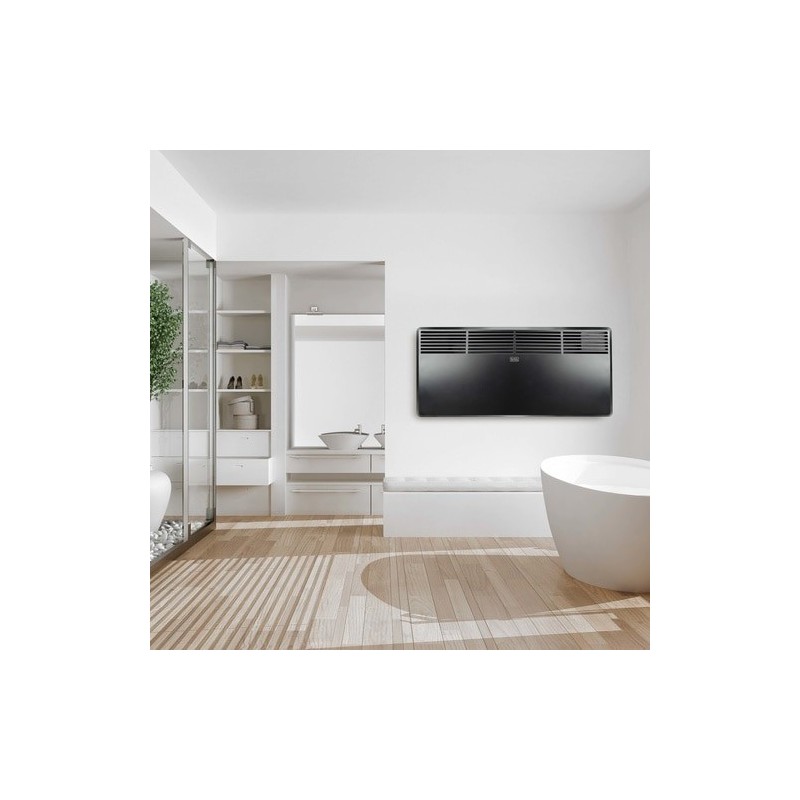 Black & Decker BXCSH1800E calefactor eléctrico Interior Negro 1800 W Convector