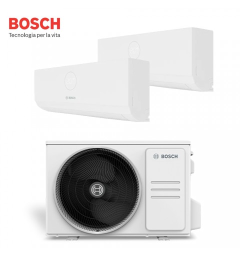 BOSCH CL5000M412ESET2635CL5000I Condizionatore Climatizzatore Dual 9+12Btu Split Climate 5000i Motore CL5000M Invert. A++/A+ R32